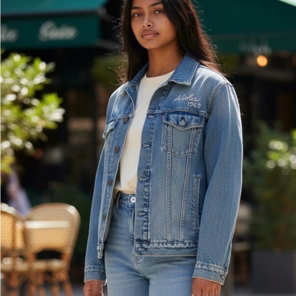 Gap Aloha 1969 numbered limited edition denim jacket - Picture 4 of 12